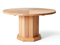 Table de jardin - Bois - 158x158x76 cm - Bois naturel - Style naturel