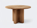 Table de jardin - Bois - 135x135x75 cm - Bois naturel - Style moderne